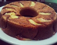 Bolo de Banana & Maçã com farinha de rosca