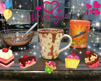 Bolo de caneca da Dai