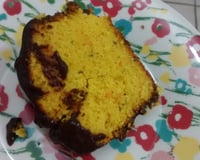 Bolo de cenoura sem glúten