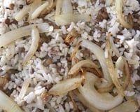 Arroz com Lentilha à moda Síria