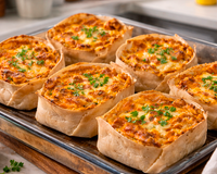 Cestinha de frango feita com pão folha: receita simples é a entradinha perfeita para qualquer ocasião