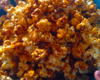 Pipoca doce caramelizada