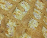 Torta salgada 2 recheios