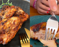 Transforme o frango na estrela do seu churrasco com essa marinada: fica douradinho, suculento e absurdamente saboroso