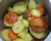 Bife fácil na panela de pressão