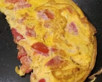 Omelete simples e gostoso