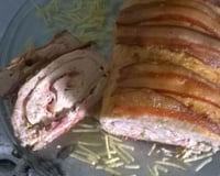 Rocambole fácil de frango