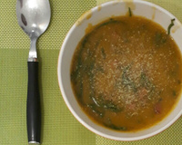 Sopa de mandioquinha cremosa