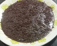 Brigadeiro de colher feito com leite em pó