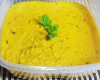 Purê de abóbora cabotiá