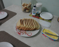 Pão feito na panela elétrica de arroz