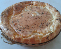 Torta cremosa de cará