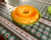 Pudim de micro-ondas