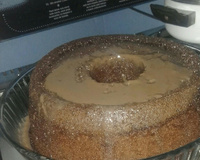 Bolo de chocolate de microondas