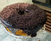 Testei fazer bolo de cenoura sem ovo e a receita funcionou, ficou muito mais fofinho do que imaginei