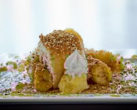 Bolo integral de banana