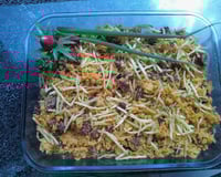 Farofa de cenoura crocante