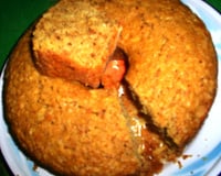 Broa de amendoim com queijo