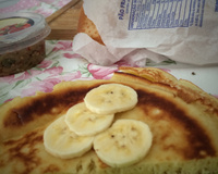 Waffle de frigideira (pancakes)