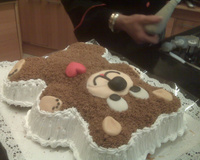 Massa de pão de ló convencional