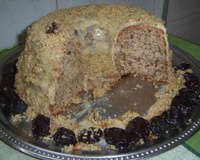 Bolo de nozes especial de Natal