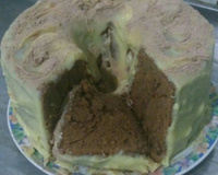 Bolo de chocolate branco