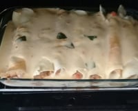 Panqueca com creme de milho