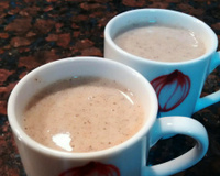 Queimadinha de leite com canela