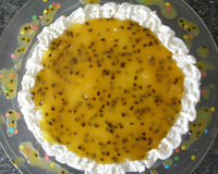 Bolo chiffon de maracujá
