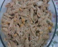 Macarrão com sardinha ou macarrão preguiçoso