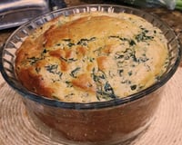 Souflé de espinafre