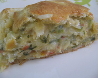 Enrolado de bacalhau maravilhoso