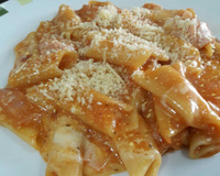 Macarrão na panela de pressão