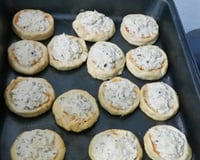 Esfira maravilhosa, massa de batata