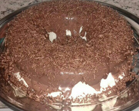 Sorvete maria-mole com ganache