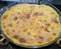 Gratinado de frango com milho