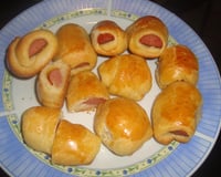 Enroladinho de salsicha