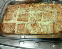 Falsa lasanha de cream cracker