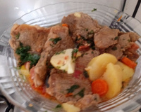 Contra file com batatas