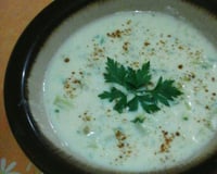 Sopa de couve-flor cremosa