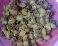 Nhoque de batata doce ao molho sugo