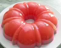 Gelatina com leite condensado