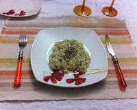 Risoto de gorgonzola