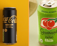 Coca-Cola sem cafeína e Guaraná Antarctica com fibras: novas versões zero açúcar chegam às prateleiras do Brasil