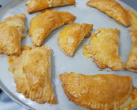 Pastel assado de iogurte