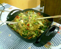 Yakisoba recém casados