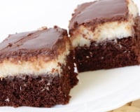 Bolo prestígio de travessa