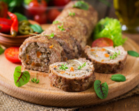 Receita simples de bolo de carne