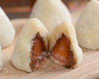 Coxinha de leite em pó