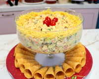 Nunca mais faça salpicão aguado: o segredo para ele ficar cremoso de verdade